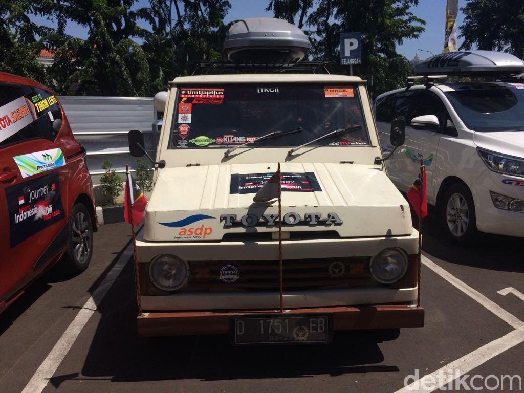 Mobil Jadul sampai Mobil Baru Siap Tempuh Jakarta-Timor Leste
