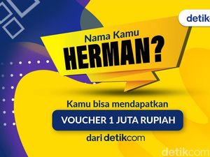 Ada Rejeki Voucher Rp 1 Juta Buat Mas Herman Nih!