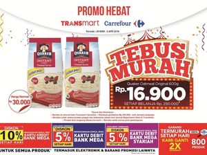 Tebus Murah Serba Rp 16.900 di Akhir Pekan Panjang Tebus Murah Serba Rp 16.900 di Akhir Pekan Panjang