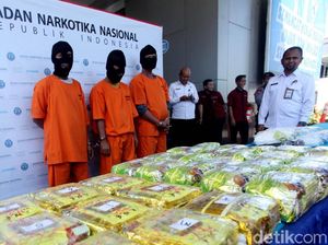 BNN Ungkap 3 Kasus Penyelundupan Narkoba