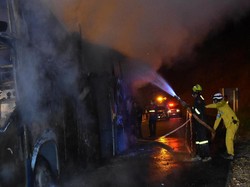 20 Pekerja Myanmar Tewas saat Kebakaran Bus di Thailand