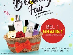 Beli 1 Gratis 1 Parfum dan Diskon Kosmetik Ramaikan Libur Panjang