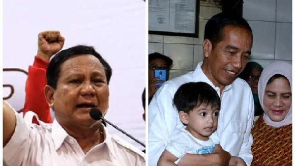 Foto: Prabowo Turun Gunung ke Jabar, Jokowi Mudik ke Solo