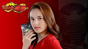 Keren! Brand Ambassador Ponsel Disulap Jadi Kamen Rider