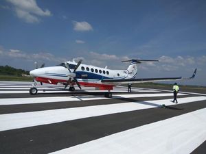 Cek Kesiapan, Validasi Navigasi di Bandara Kertajati Dilanjutkan