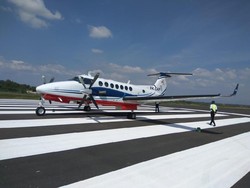 Cek Kesiapan, Validasi Navigasi di Bandara Kertajati Dilanjutkan