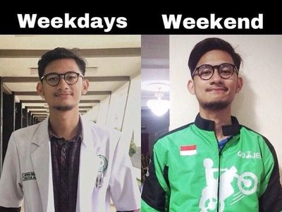 Ini Sosok Nabhan Cody, Dokter Muda yang Nyambi Jadi Driver Ojek Online