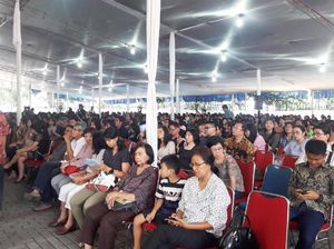 Harmonisnya Ibadat Jumat Agung di Katedral dan Jumatan di Istiqlal