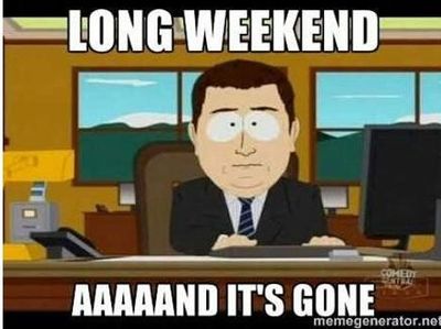 Meme Semangat Kerja Meski Hari Libur