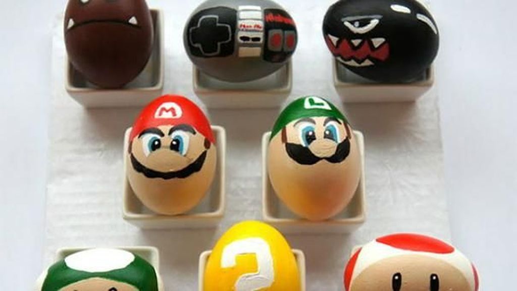 Potret Desain Telur Paskah yang Super Kreatif Potret Desain Telur Paskah yang Super Kreatif