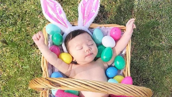 Super Cute! Penampilan Anak-anak Berkostum Easter Bunny