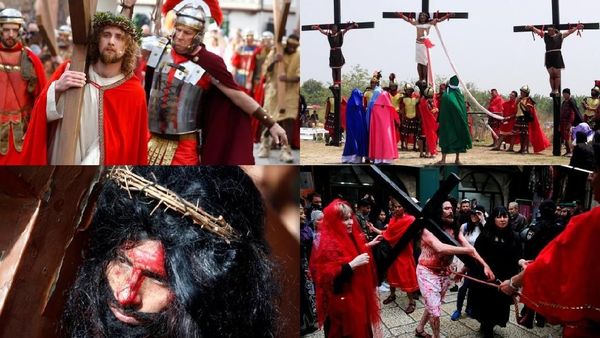 Foto: Prosesi Jalan Salib di Berbagai Belahan Dunia