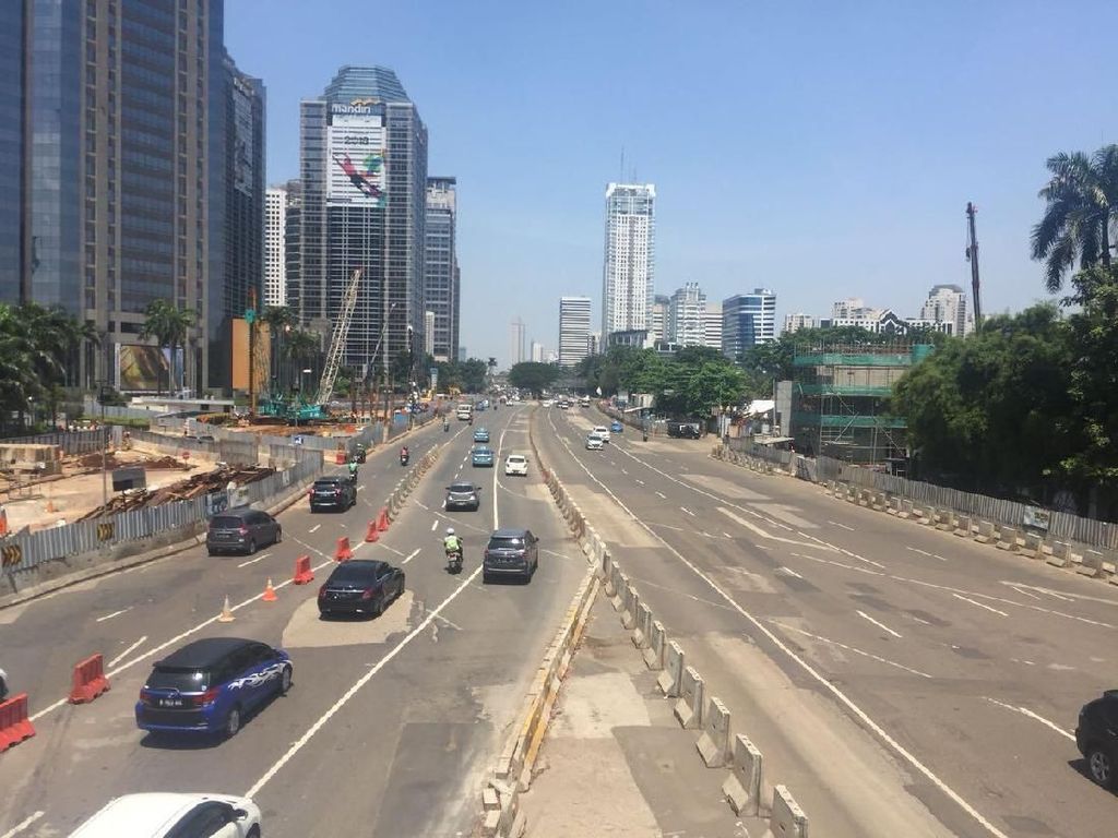 Nikmatnya Jakarta Lengang, Pasar Minggu-Senayan Cuma 10 Menit Nikmatnya Jakarta Lengang, Pasar Minggu-Senayan Cuma 10 Menit