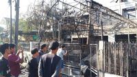 Penampakan Ratusan Rumah di Taman Kota yang Hangus Dilahap Api