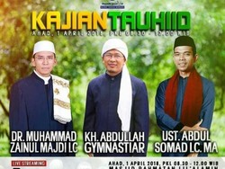 Besok, Ustaz Somad dan TGB Dakwah di Pesantren DT Milik Aa Gym