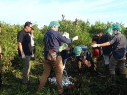 Polisi Evakuasi Jasad Driver Go-Car Korban Pembunuhan di Sumsel