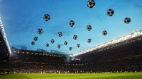 Final Liga Champions 2002/2003 dilangsungkan di Stadion Old Trafford. Kedua tim memiliki line up mentereng ketika itu. (Laurence Griffiths/Getty Images)
