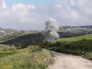 Foto: Drone Mata-mata Israel Jatuh di Lebanon Selatan