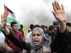 Demo di Perbatasan Gaza-Israel, 16 Warga Palestina Tewas