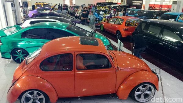 Puluhan Modifikator Ikutan Kontes Modifikasi di Banyuwangi