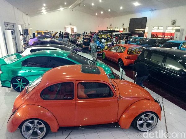 Puluhan Modifikator Ikutan Kontes Modifikasi di Banyuwangi