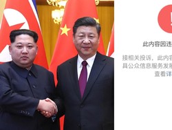 Medsos China Cari Cara Beritakan Kunjungan Kim Jong Un