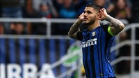 Mauro Icardi memang tampil luar biasa bersama Inter Milan dan jadi topskorer Serie A musim ini. Tapi, Icardi lagi-lagi gagal masuk skuat Argentina di Piala Dunia 2018 kalah bersaing dengan Paulo Dybala, Gonzalo Higuain, dan Cristan Pavon. (Twitter @Inter)