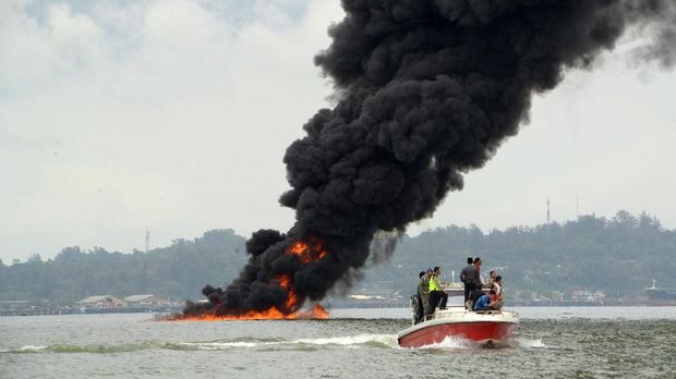 Bakamla Akui Minyak Tumpah di Laut Terus Berulang