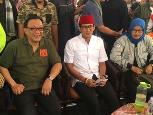 Sandiaga 2 Kali Lempar Pantun di Acara Condet Punya Potensi