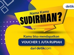 Sudirman... Voucher Rp 1 Juta Nunggu Kamu Nih