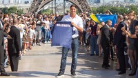 Ibrahimovic menjadi salah satu pemain bintang yang pergi saat Milan melakukan cuci gudang di musim panas 2012. Dia dilego ke Paris Saint Germain. (Gabriele Maltinti/Getty Images)