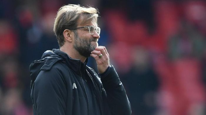 Ada kemiripan antara Juergen Klopp dengan Eusebio Di FRancesco (Laurence Griffiths/Getty Images) Ada kemiripan antara Juergen Klopp dengan Eusebio Di FRancesco (Laurence Griffiths/Getty Images)