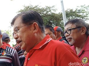 Ini Olahraga JK di Sela Kesibukan Tugas Wapres