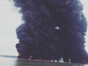 Polri Buru Pelaku Insiden Minyak Tumpah di Balikpapan