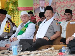 Kunjungi Ponpes di Sumsel, Kapolri Ajak Umat Islam Jaga Keamanan
