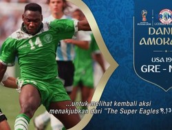 Mengagumi Gol Powerful Daniel Amokachi di Piala Dunia 1994