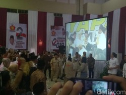 Prabowo Hadiri Kampanye Sudrajat-Syaikhu di Depok