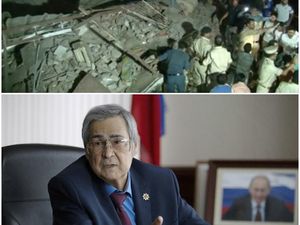 Riuh Dunia dalam Gambar: Hotel di India Runtuh, Bianglala Rusak