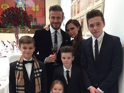 David Beckham Sedih Ketiga Putranya Tak Mau Jadi Pesepakbola