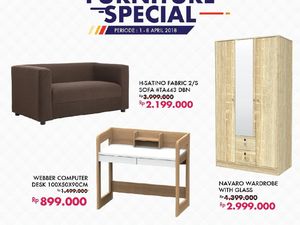 Ada Diskon Spesial Produk Furniture di Transmart Carrefour