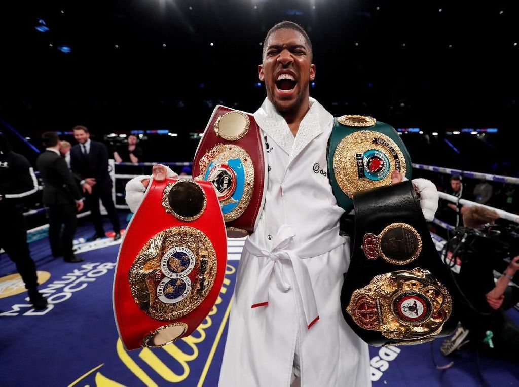 Anthony Joshua Lengkapi Gelar Juara Dunia Kelas Berat Anthony Joshua Lengkapi Gelar Juara Dunia Kelas Berat