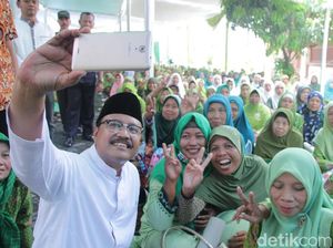 Ribuan Muslimat NU Sidoarjo Pilih Gus Ipul di Pilgub Jatim