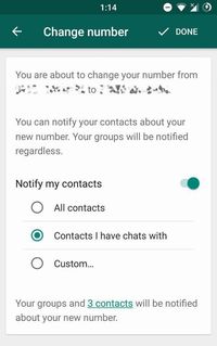 Begini Cara Gunakan Notifikasi Ganti Nomor WhatsApp