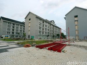 Pembangunan Wisma Atlet Jakabaring Terus Dikebut