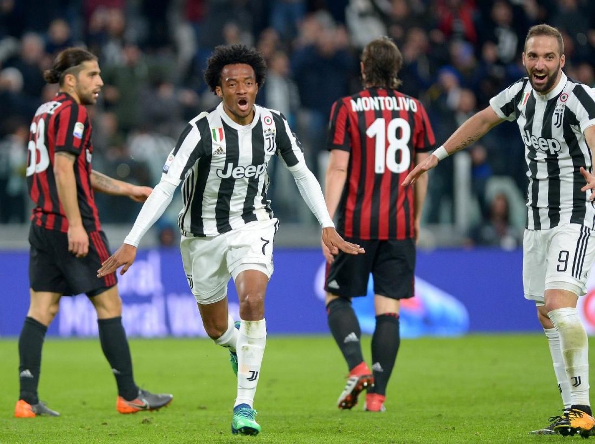 Juventus vs AC Milan berakhir dengan skor 3-1 untuk keunggulan tuan rumah (REUTERS/Massimo Pinca)