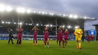 City bisa memastikan gelar juara liga andaikan mengalahkan Manchester United pada laga derby di Etihad Stadium pekan depan. Bisa melakukannya, City? (Carl Recine/Reuters)