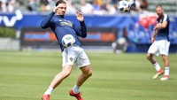 Di Stubhub Center pada akhir pekan, Ibrahimovic bersiap menjalani laga debutnya di tanah Amerika ketika LA Galaxy berhadapan dengan Los Angeles FC di partai Major League Soccer. (Foto: Gary A. Vasquez-USA TODAY Sports)