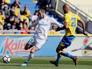 Bale Dua Gol, Madrid Atasi Las Palmas 3-0