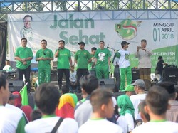 Saat Ketum PPP Pukau Warga Bojonegoro