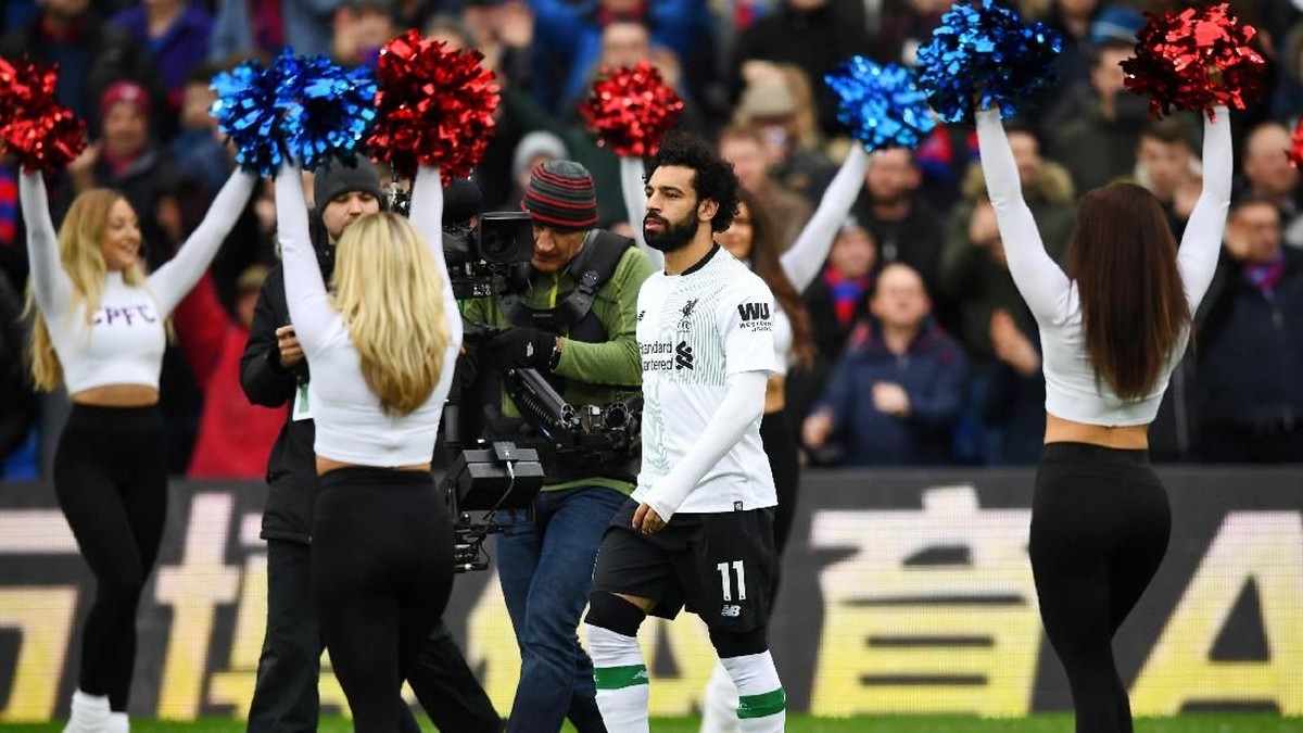 Mohamed Salah kemungkinan bisa tampil lawan Manchester City (Dylan Martinez/Reuters)